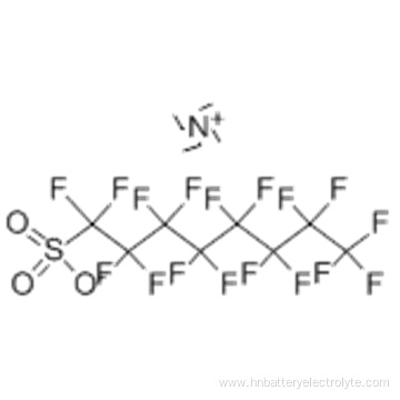 Heptadecafluorooctanesulfonic acid tetraethylammonium salt CAS 56773-42-3